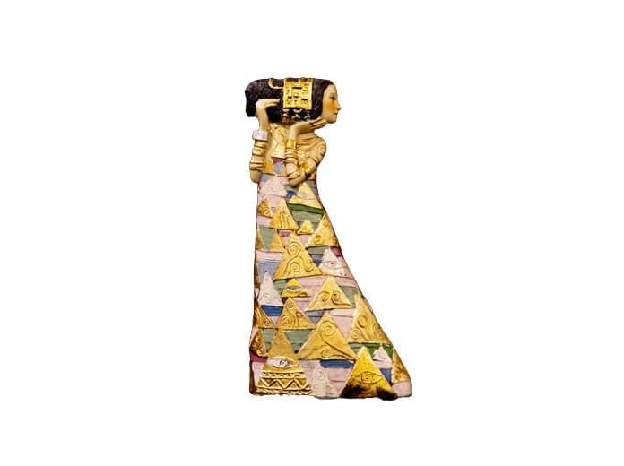 Figura resina Klimt altura 12 cm La espera - Imagen 1